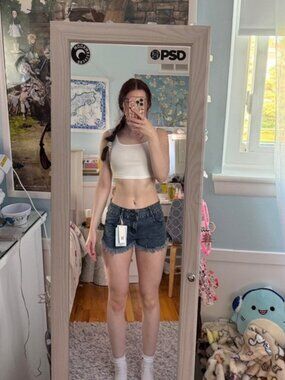 Denim Blue Women's Shorts